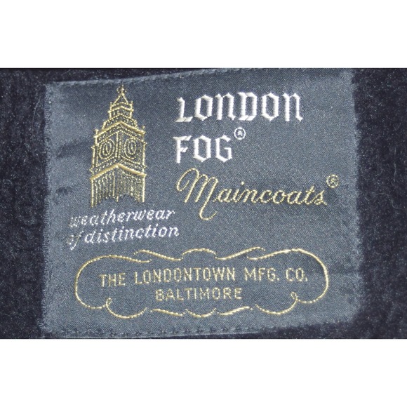 Vintage London Fog Maincoats Baltimore USA 52 Extra Long Trench Raincoat w/Liner - Picture 4 of 7